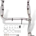 Catalytic Converter Kit Compatible with 2015 2016 2017 2018 2019 2020 F150 5.0L V8 engine, Reference OE 645165 645166 645147 3041058 30653, EPA Complian