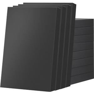 JINMING 12 Extra Large Gift Boxes with Lids 17x11x2.5 Inches for Clothes, Black Gift Boxes, Apparel Boxes for Mother's Day, Father's Day and All Occasion