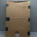 BOZWELL Bathroom Lavatory Towel Rack with Two Towel Bars,24-Inch Towel Holder with Shelf BZ205-A (Matte Black)