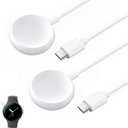 2Pcs USB C Watch Charger Cable for Google Pixel-Watch, Replacement Charging Cable Cord Stand ONLY for Google Pixel Smartwatch, 3.3FT, White