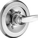 Shower Trim Kit Compatible with Delta 13/14 Series, Shower Cover Plate with Handle (Valve& Catridge Not Inclued), Chrome