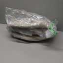 COMFY-HOMI Large Laundry for Organizing|Rectangle Cotton Rope Storage with Handles|Blanket for Living Room|Woven Laundry for Towels, Toys, Clothes-22x15x12-White/Brown