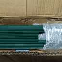 FOREHOGAR Metal Fence Post Green Splicing 6 feet, Pack of 15, T Posts for Fences Wire Mesh, No Dig Steel Stakes Fencing for Garden Yard Farm Outdoor Light Duty