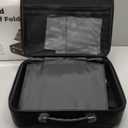 Fireproof Document Box with Combination Lock, Fireproof Water Resistant Hard Case Safe Box for Important Documents Certificates Laptop Passports