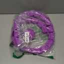 JKSHMYT Weighted Hula Circle Hoops for Adults Weight Loss, Infinity Fitness Hoop Plus Size 47 Inch, 24 Detachable Links, Exercise Hoop Suitable for Women and Beginners (Purple)