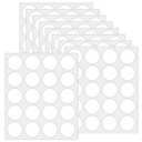 150 Pcs Round Clear Double Sided Adhesive Dots,  Removable Sticky Putty for Wall Hanging 