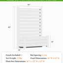 No-Dig Air Conditioner Fence 36" W X 45" H White Vinyl Privacy Fence with Planter Box for Trash Can Pool Equipment (1 Panel)