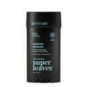 ATTITUDE Aluminum-Free Deodorant for Men, 95% Natural Origin Ingredients, EWG Verified, Plant Based Odor Control, With Baking Soda, 2.64 Oz