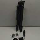 VICTIV 74 Camera Tripod, Tripod for Camera and Phone, Aluminum Professional Tripod Stand for Canon Nikon with Carry Bag and Phone Holder, Compatible with DSLR, iPhone, Spotting Scopes, Max Load 9.5Lb (Black)