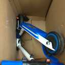 isinwheel Electric Scooter for Kids Ages 6-14, 200W/150W Foldable Kids Electric Scooter with 3 Speeds (5/8/12 Mph), LED Display, Colorful Lights, Gift for Kid