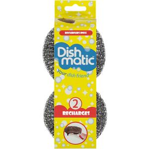 Dishmatic 2 Refills Sponge Stainless Steel
