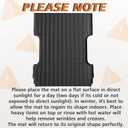 TripleAliners Truck Mat for 2007-2018 Chevy Silverado/GMC Sierra 1500&07-19 2500 HD&11-19 3500HD 6.6FT Accessories, Truck Bed Mat Heavy Duty Custom Fit All Weather TPE Pickup Liner, 2007 New Body Only
