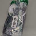 Foxiny Sexy Backless Cheeky High Cut Leg Thong V Neck One Piece Swimsuit, L, Blue 