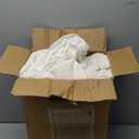 YOUR MOON Natural Wool Mattress Pad Queen  450GSM Organic Australian Wool Mattress Topper, Quilted Fitted Mattress Bed Cover with 16" Deep Pocket, Hypoallergenic Cotton Cover (White)