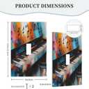 Decorative Art Light Switch Covers,1 Gang Single Toggle Duplex Outlet,Wall Plate,Switchplate Electrical Faceplate,Paino