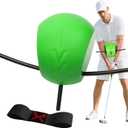 The Connector Swing Golf Training Aids, Golf Swing Trainers for Posture Correction Practice, Paired with Golf Arm Band Training Aids, Effectively Adjust the Coordination Between Arms and Body
