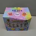 24 Colors Tie Dye Kit, Tie Dye Set for Kids, Pre-Filled Bottles, Non Toxic Permanent Fabric Dye Art Set, Easy DIY Fabric Art - Create Fun (24 Colors)