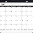 3 x Desk Calendar 2026-2027 – Apr 2026 – Dec 2027, 21 Monthly Desk Calendar, 2026 Large Desk Calendar, 17'' x 12'', 2026-2027 Desk/Wall Calendar with To-do Lists, Desk Pad, Ruled Blocks, Corner Protectors
