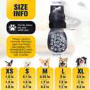 EXPAWLORER Anti Slip Dog Socks to Prevent Licking Paws, Dog Shoes for Hot Pavement, Dog Booties for Small Medium Large Senior Dogs, Traction Control Boots & Paw Protectors for Hardwood Floors, Small