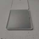 deweisn Folding Lighted Makeup Mirror with 72 LEDs 3 Colors Light Modes USB Rechargable 1800mA Batteries Portable Ultra Thin Compact Vanity Mirror Dimmable Travel Mirror (White)