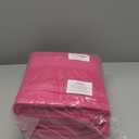 GLAMBURG Ultra Soft 8-Piece Towel Set - 100% Pure Ringspun Cotton, Contains 2 Oversized Bath Towels 27x54, 2 Hand Towels 16x28, 4 Wash Cloths 13x13 - Ideal for Everyday use, Hotel & Spa - Hot Pink