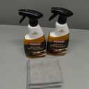 Weiman Leather Cleaner Conditioner & Protector for Couches, Boots, Chairs, Bags, Purses & Auto Interior with Microfiber Towel Included (2 Pack)