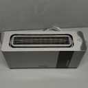 Mueller UltraToast Full Stainless Steel Toaster 2 Slice, Long Extra-Wide Slots with Removable Tray, Cancel/Defrost/Reheat Functions, 6 Browning Levels with LED Display, Housewarming Gifts New Home