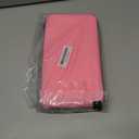 CD Case, DVD Case Holder 96 Capacity Hard Plastic CD DVD Disc Cases Storage Binder Wallet for Car Home Office Travel (Light Pink)