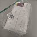 Bates Duplex Wall Outlet Covers - 10 Pack, White Wall Plates