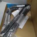 Ally Peaks Pull Up Bar for Doorway | Thickened Steel Max Limit 440 lbs Upper Body Fitness Workout Bar| Multi-Grip Strength for Doorway | Indoor Chin-Up Bar Fitness Trainer for Home Gym Portable (silver2)