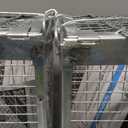 2-Pack Chipmunk Traps Humane Live Mouse Rat Cage Traps for Indoor and Outdoor Use (Silver)