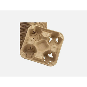 Premium Biodegradable 4 Cup Carrier 30 Packs