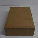 Double Layer Bamboo Bread Box for Kitchen Countertop, Cutting Board, and Stainless Steel Bread Knife, Large Capacity Storage Container with Clear Windows (Self-Assembly)