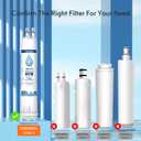 BELVITA Compatible with EDR3RXD1, 4396841, 4396710, Filter 3, 46-9083,46-9030, 9030, 9083 Refrigerator Water Filter (3 Pack)