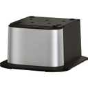 Brio Water Cooler Base for Brio 320, 420, 520 and Moderna 720 Series | Adds 9.5" height to your exisiting water dispenser machine | matching Stainless Steel