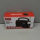 GPX R633B Portable Shortwave AM/FM Clock Radio (Black)