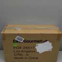 Elite Gourmet EG6203 Extra Deep 16"x13"x3.2" (10.5Qt.) Scratch Resistant, Easy Pour Spout, Dishwasher Safe, Non-stick Electric Skillet with Vented Glass Lid, Adjustable Temperature, Black