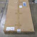 Washer Dryer Countertop with 2 Tier Shelf, 27.5" W 54" L Laundry Wood Countertop with Edge Rails for Laundry Room Organization and Storage