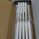 Flameless Floating Candles with Wand20 Pcs Magic LED Hanging Taper CandlesFlickering Battery Operated Taper Candle with Wand Remote for Halloween Decorations Best GiftWhite