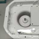 FASDUNT Bathroom Exhaust Fan with Light, 1.0 Sones Ultra Quiet Ceiling Mount Ventilation, 120 CFM for Moisture and Odor Removal, Easy Install in Home Bath and Shower Room