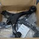 Front Lower Control Arm Suspension Kit Fit for Honda Civic 2001 2002 2003 2004 2005 (Not for SI Models), with Ball Joints Sway Bars Outer Tie Rods - 8pcs