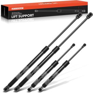 A-Premium Front Hood and Rear Tailgate Lift Supports Shock Struts Compatible with Select Lexus Models - LS430 2001 2002 2003 2004 2005 2006 Sedan - Replace# 5344059065, 6453050030(4PC Set)