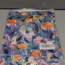 POPZONE Women Maxi Skirt Floral Boho Tiered Fall Summer Flowy Skirts Casual High Waist Long Skirts for Women (Medium)