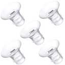 Flange Inserts 13/15/17/19/21mm for Medela,Spectra 24mm Shields/Flanges,Compatible with TSRETE,CPPSLEE,Momcozy S9/S9Pro/S12/S12Pro Wearable Breast Pump,Reduce 24mm Nipple Tunnel Down to 5pcs