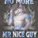 No More Mr Nice Guy Shirt Black Small