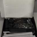 Pilates Bar Kit with Resistance Bands for Working Out, 210lbs Heavy Resistance Bands with Handles, Pilates Equipment with Resistance Band Bar for Men Women, at Home Gym Full Body Workout Equipment (Black)