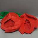 Funny Cherry Hat Cute Hat Novelty Plush Hat Cherry Party Hat Dress Up Hat for Halloween Costume Cosplay Party, Pack of 2