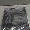 CozyLux Queen Comforter Set Black Seersucker 7 Pieces Bed in a Bag Queen Comforter Set with Sheets, Luxury Soft Bedding Set with Down Alternative Comforter, Sheets, Pillowcases & Shams for All Seasons