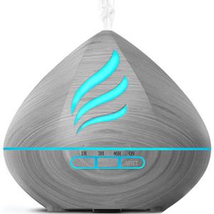 Aromatherapy Experience Diffuser 500ML - Remote Control of 14 LED Lights, Professional-Grade Mist Output & Waterless Auto-Off