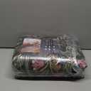 Lahome Floral 5x7 Washable Living Room Rugs, Green Area Rugs for Bedroom Rubber Backed, Botanical Thin Stain-Resistant Carpet for Dining Room, Guestroom, Kids Room, Living Room Decor